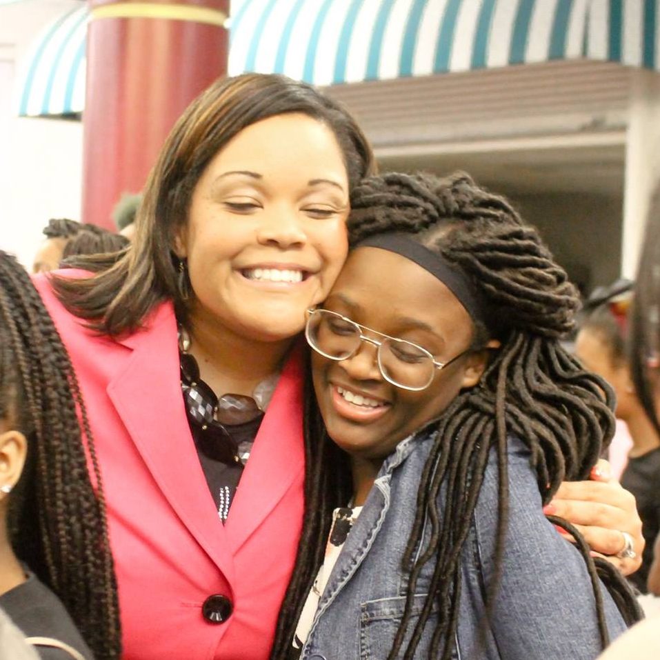 Ladies of Distinction members celebrating together