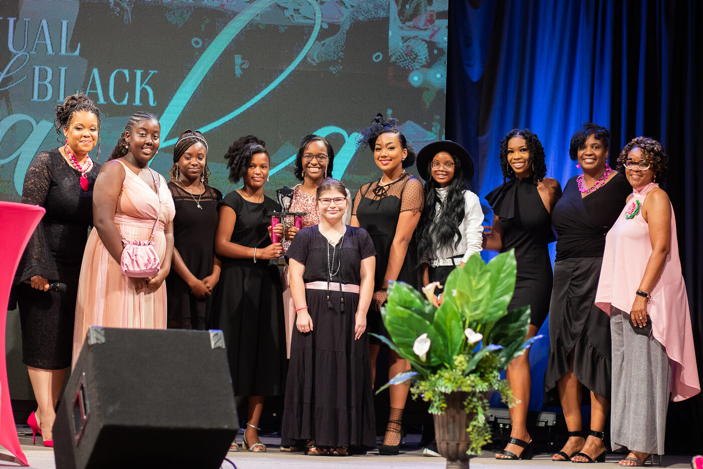 Ladies of Distinction at the gala